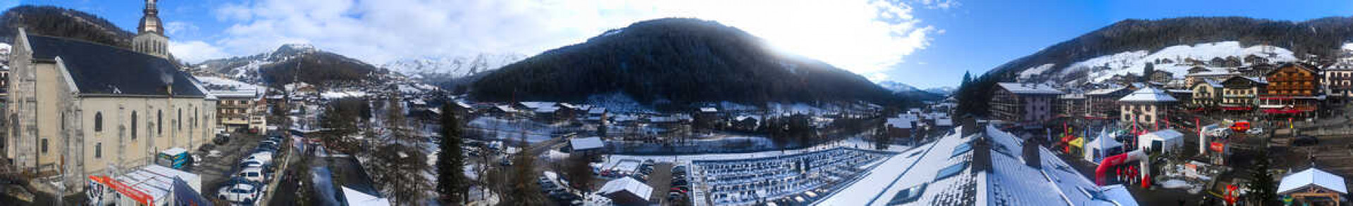 Webcam Le Grand-Bornand - Village - 1000 m