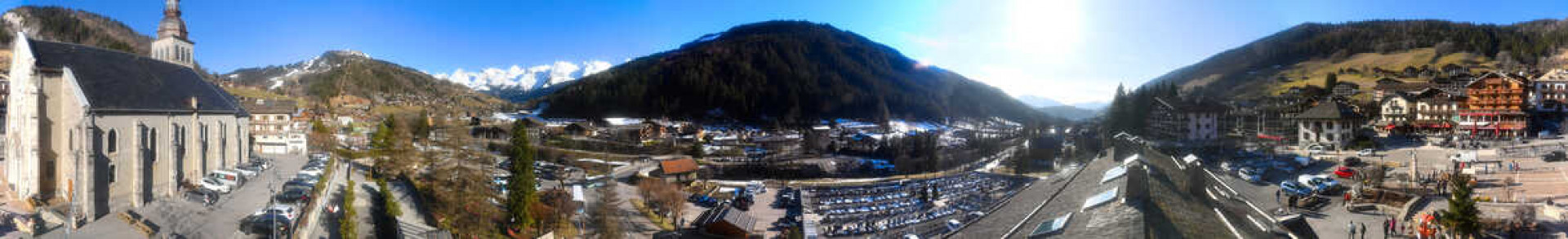 Webcam Le Grand-Bornand - Village - 1000 m